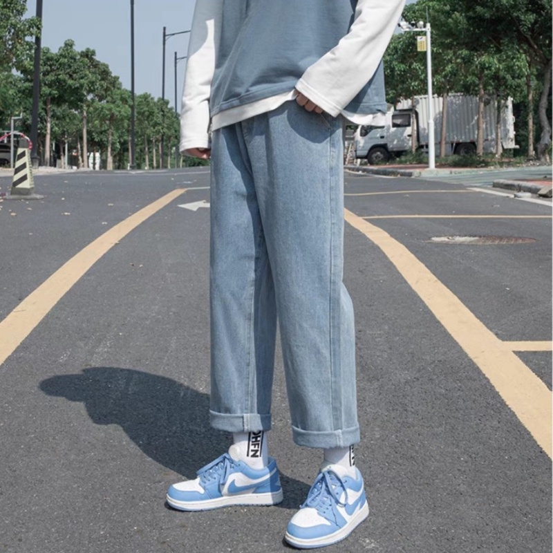 Quần Jean nam, Quần Jeans baggy đen full ống suông, rộng, hottrend 2021-XX MENS FASHION! | BigBuy360 - bigbuy360.vn