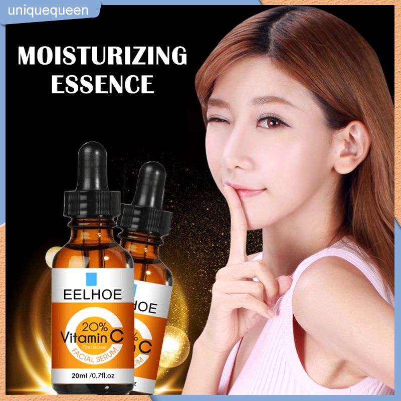 Vitamin C Chất Lỏng Huyết Thanh Chống lão hóa Làm Trắng VC Dầu Tinh Chất Huyết Thanh Trên Khuôn Mặt hyaluronic Axit Mặt Huyết Thanh Chống nhăn mặt Ser 【In Stock】