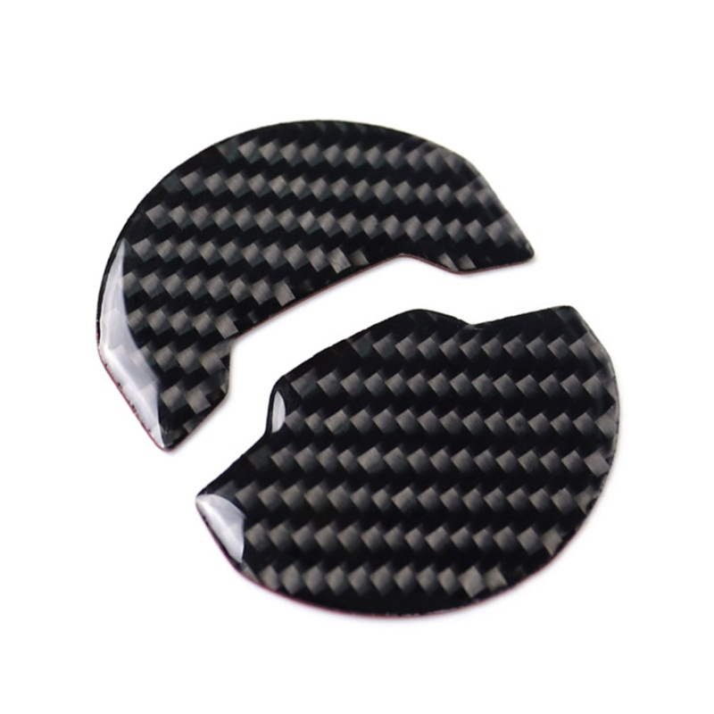 Bộ 9 Miếng Dán Viền Máy Điều Hòa Xe Hơi Bằng Sợi Carbon