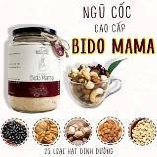 Combo 2 ngũ cốc BiDo MaMa chai thủy tinh