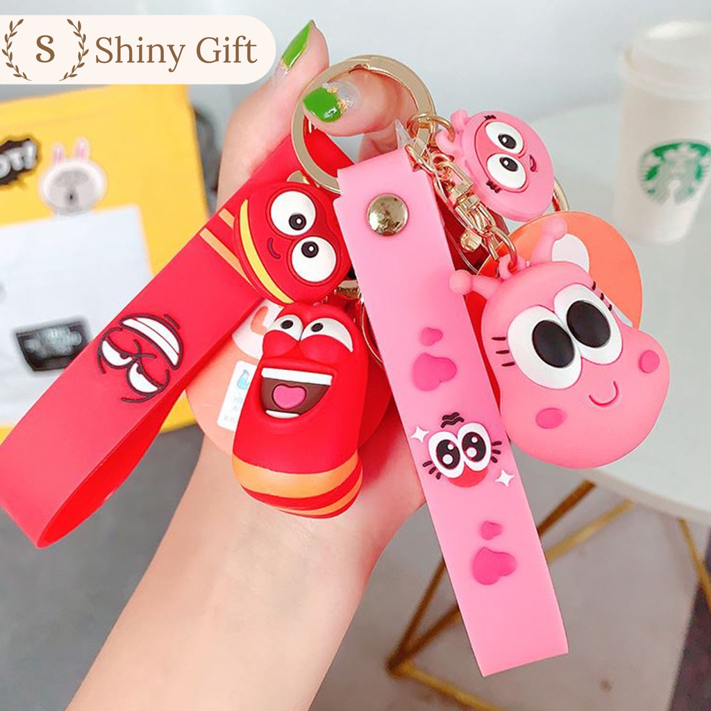 Móc khóa ấu trùng tinh nghịch Larva