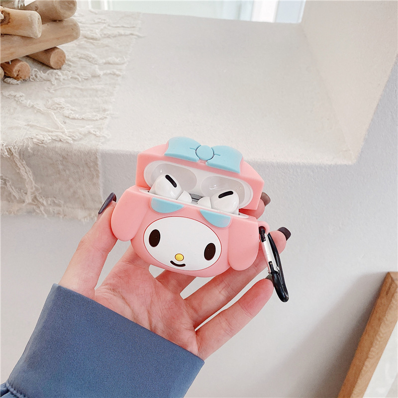 Ốp Bảo Vệ Hộp Đựng Tai Nghe Airpods 1 / 2 Pro3 Hình Melody Xinh Xắn