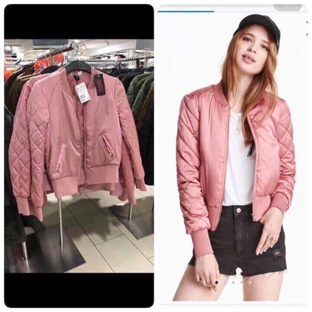 BOMBER HM HÀNG XUẤT HỒNG ĐẤT