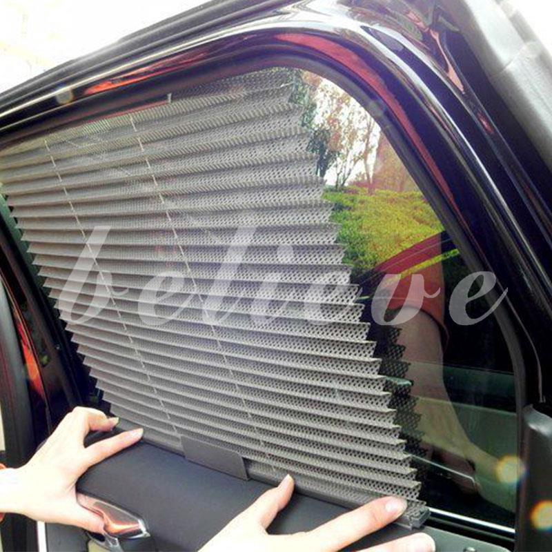 Tấm che nắng có thể thu gọn tiện dụng cho cửa sổ xe hơi