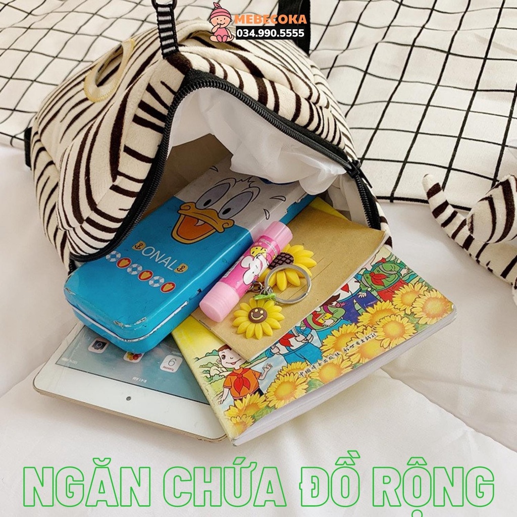 Balo cho bé ,Ba lô bé trai, bé gái chống thất lạc thiết kế hình ĐỘNG VẬT 3D hoạt hình Hàn Quốc siêu COOL