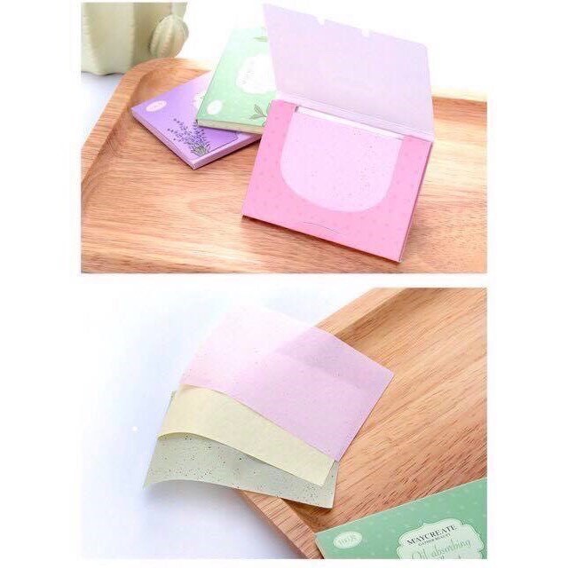 Hộp 100 tờ Giấy thấm dầu Maycreate cho da dầu, da mụn FEY BEAUTY A25 | BigBuy360 - bigbuy360.vn