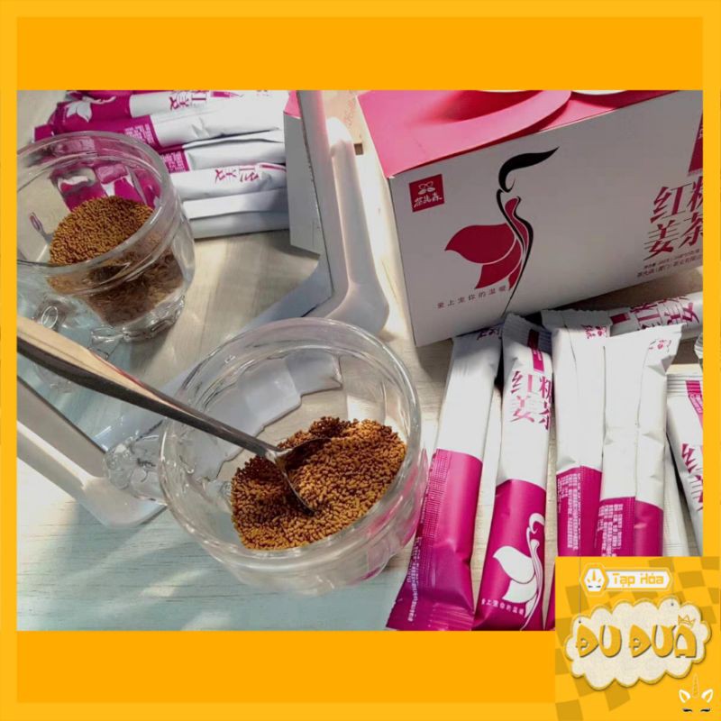 [Có sẵn] Trà Gừng Đường Đỏ Su Xiansen Giảm Đau Bụng Kinh Nguyệt | BigBuy360 - bigbuy360.vn