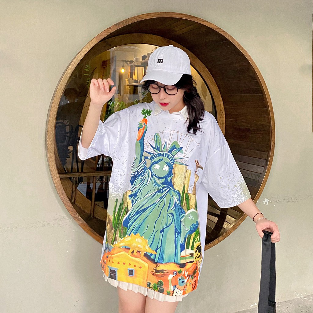 Áo Thun Unisex Bad Rabbit LIBERTY 100% Cotton - Local Brand Chính Hãng