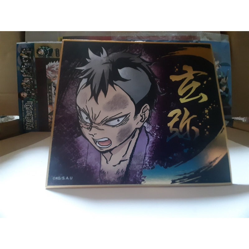 Thẻ shikishi visual các nhân vật của thanh gươm diệt quỷ