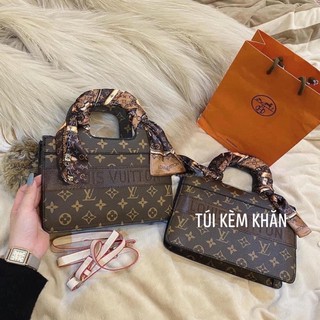 Túi vuông kèm khăn lụa (ảnh thật cuối cùng)