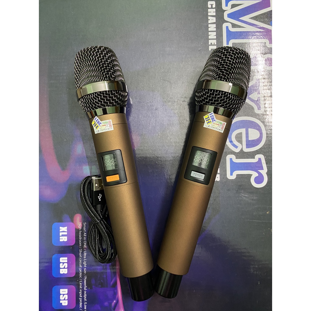 Bộ Mixer Yamaha G4 USB - Bộ trộn âm thanh Mixer Chuyên Karaoke, Livestream, Thu Âm Cao Cấp - Tặng Kèm 2 Micro Không Dây