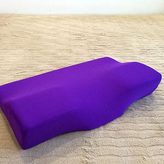 Gối cao su non người lớn lõm đầu có vỏ lót ZURI PILLOW SL400