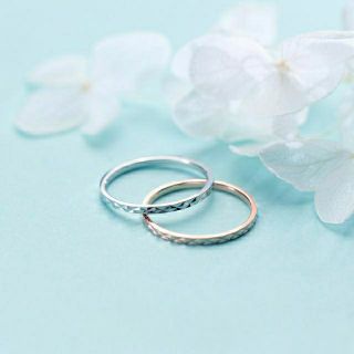 (sẵn sĩe 10 bạc)Nhẫn trơn size 4-19 S3236