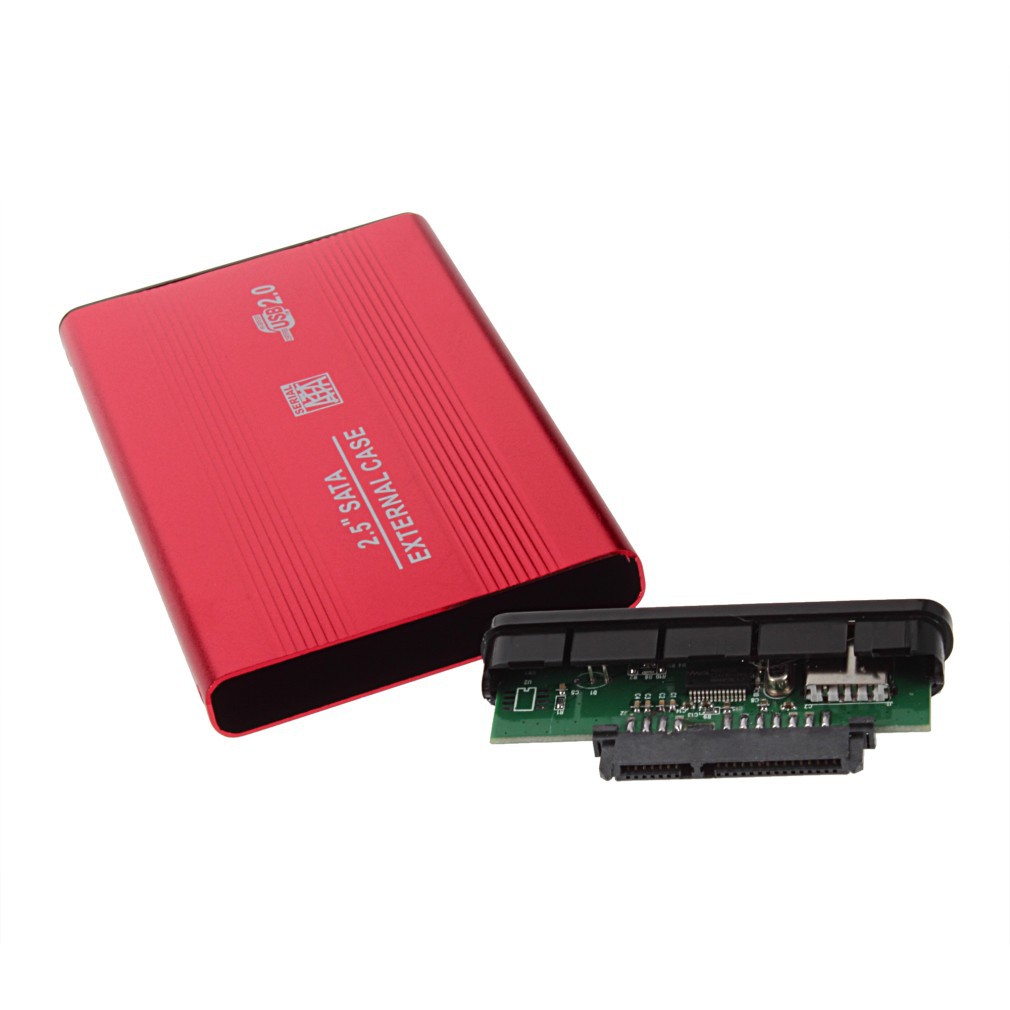 Hộp đựng ổ đĩa cứng ngoài USB 2.0 2.5 Inch SATA kèm phụ kiện