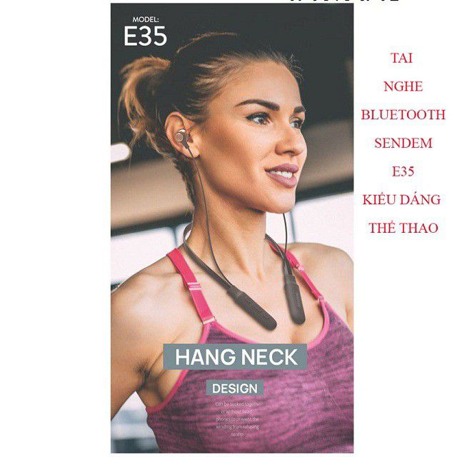 [Pin 15 giờ] Tai nghe bluetooth chính hãng sendem e35 mã mới logo DS DESGINE | BigBuy360 - bigbuy360.vn