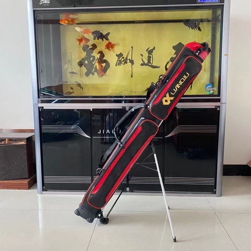 Bao cần LianQiu có châm chống dài 1m25 2 ngăn chính 2 ngăn phụ, chống thấm nước