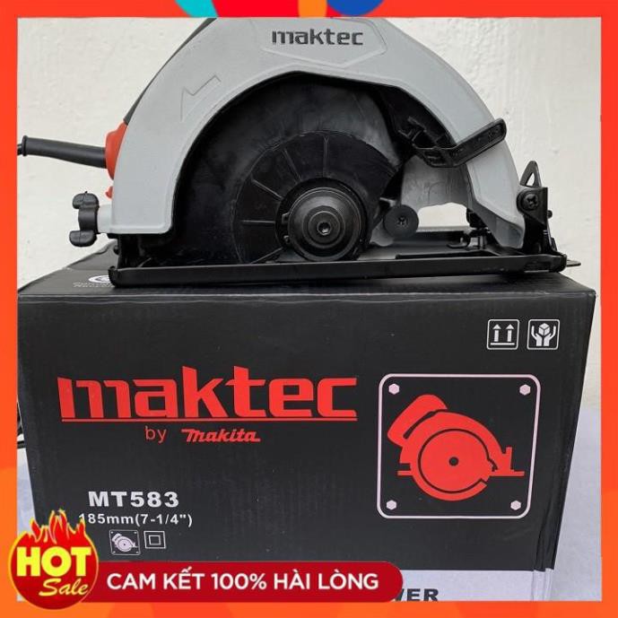 [Hàng xịn]Máy Cưa Đĩa Maktec MT583 Máy Cưa Gỗ 1050W Tặng Kèm 1 Lưỡi Cưa Theo Máy