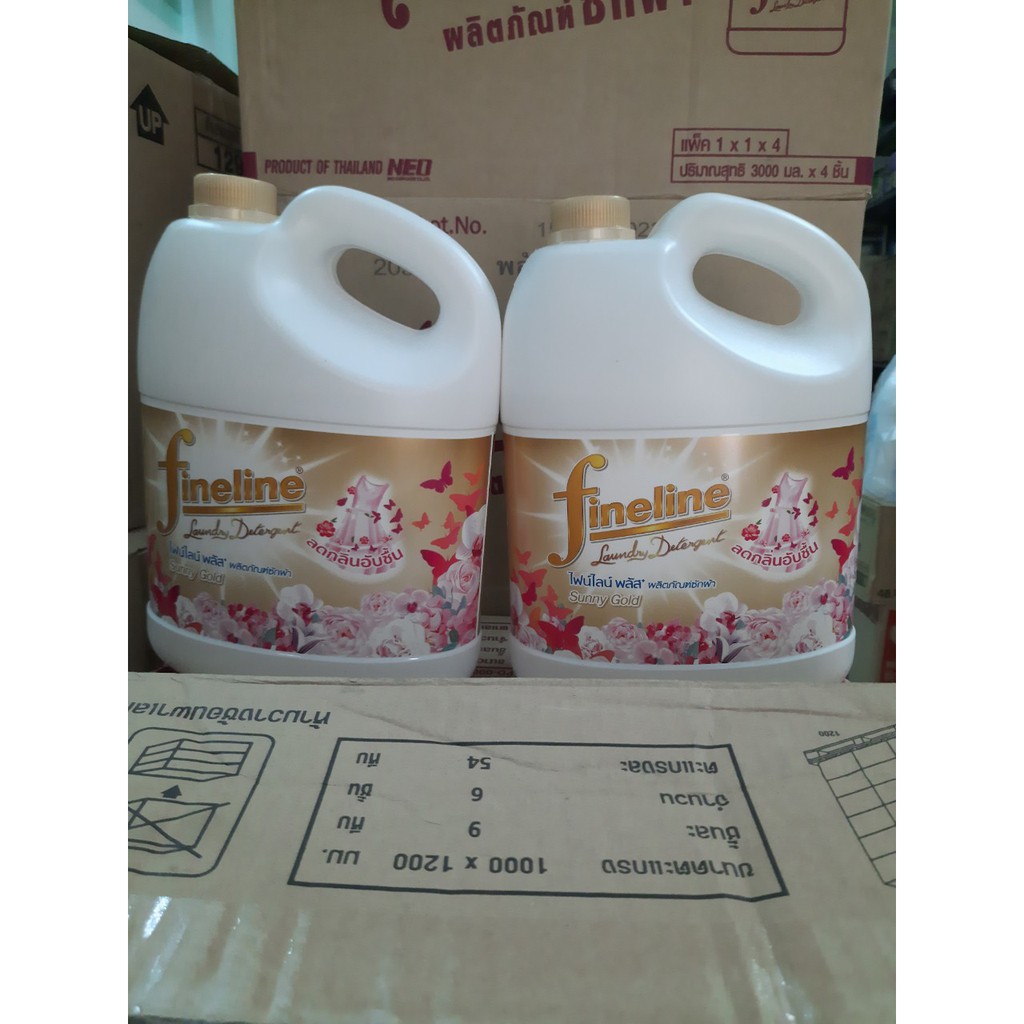 (HCM) Nước giặt xả Fineline 3000ml Thái Lan