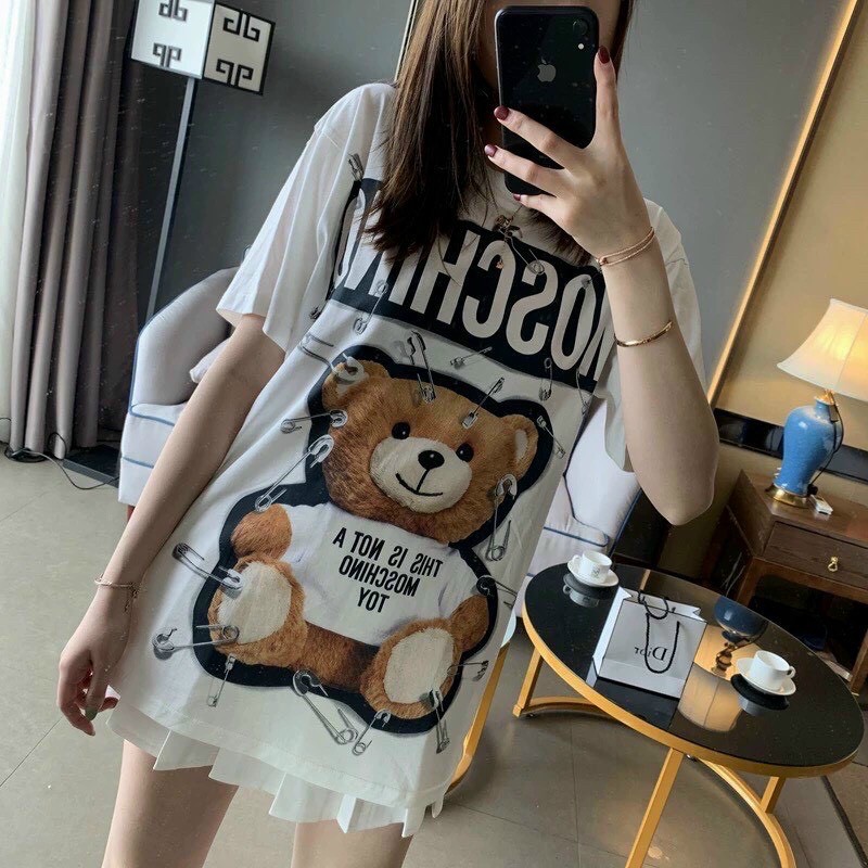 ÁO PHÔNG MOSCHINO - Hàng hiệu xuất khẩu