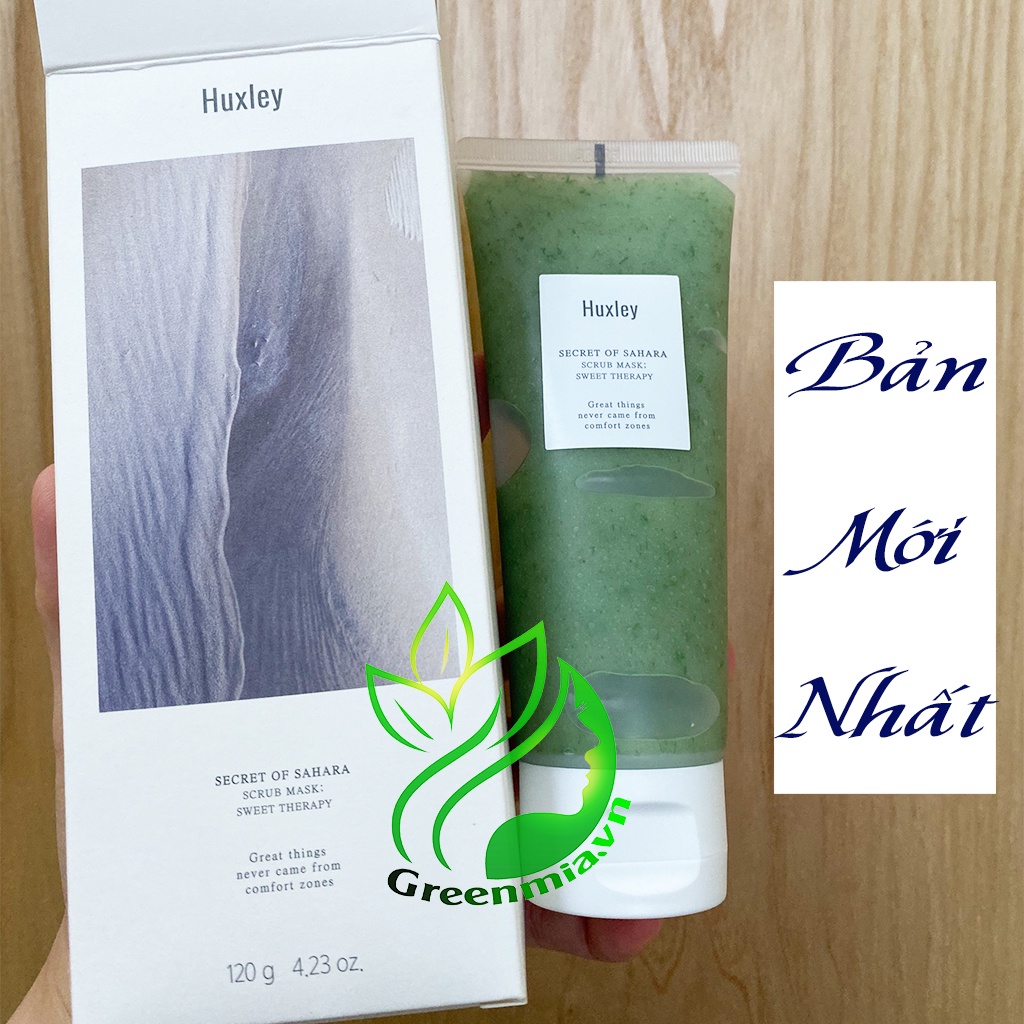 Tẩy Tế Bào Da Chết Huxley Scrub Mask Sweet Therapy Mặt Nạ Tẩy Da Chết Chiết Xuất Xương Rồng Sahara Giảm Mụn Đầu Đen
