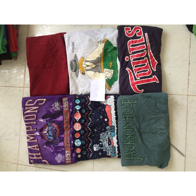 Combo 5 ÁO THUN UNISEX MỸ