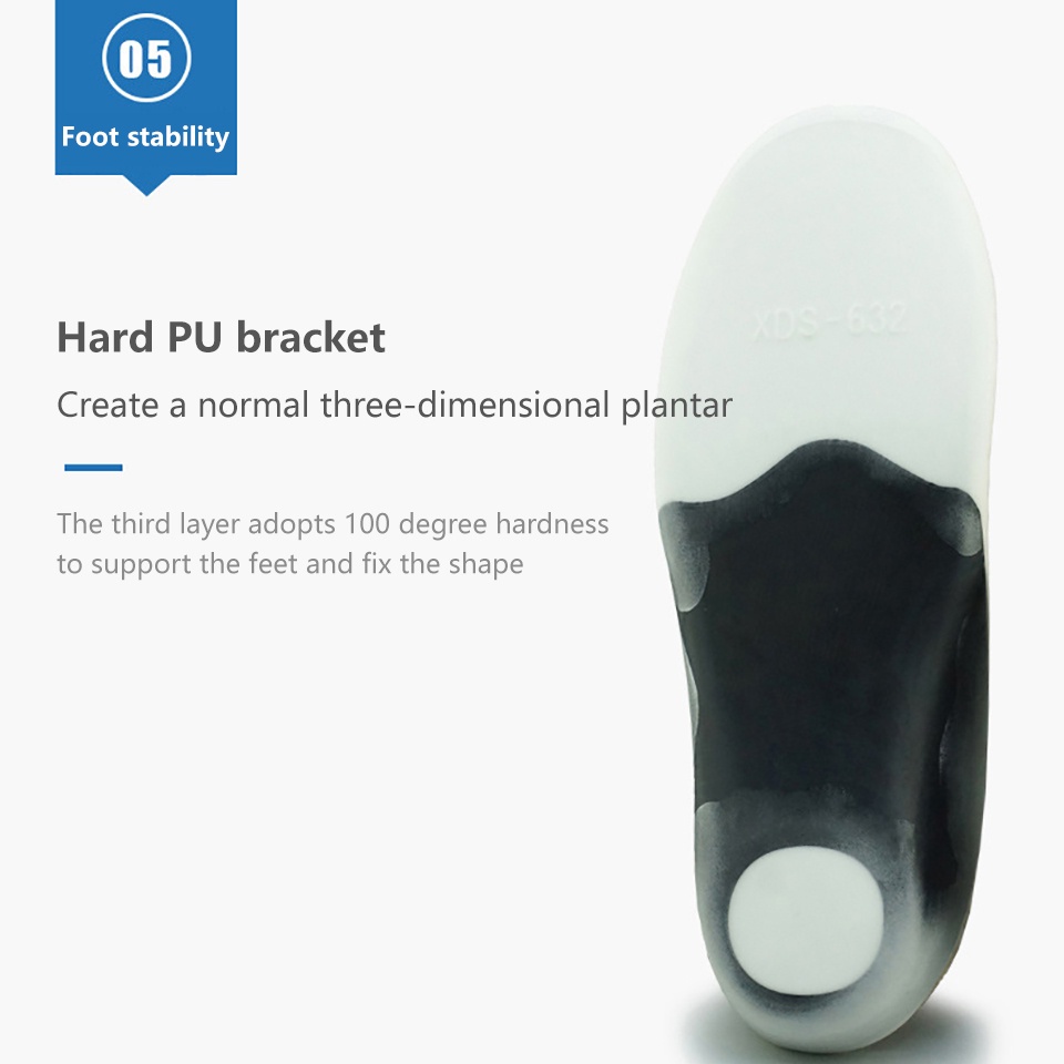 Miếng Lót Giày Thể Thao Hỗ Trợ Chăm Sóc Bàn Chân Cho Trẻ Em