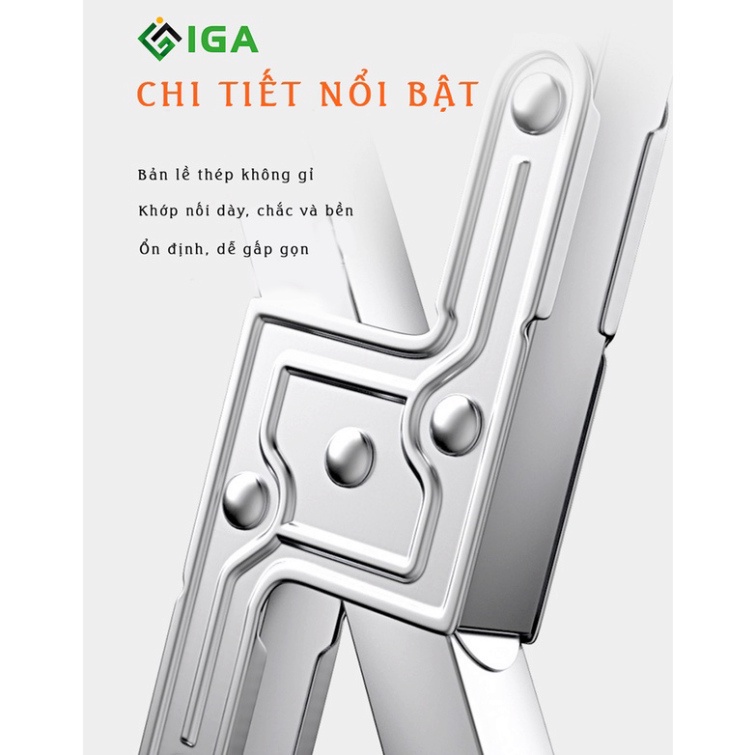 Giàn Phơi Quần Áo Inox 304 Thay Đổi Kích Thước Tiết Kiệm Diện Tích Thương Hiệu IGA