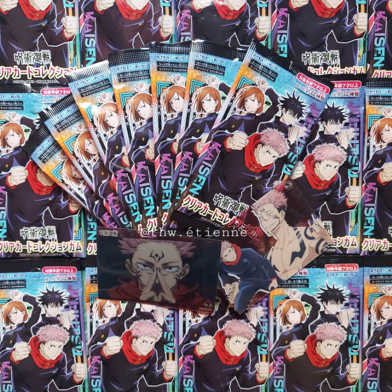 (SẴN) Thẻ nhân phẩm Jujutsu Kaisen/JJK/Chú Thuật Hồi Chiến (1pack/2card)