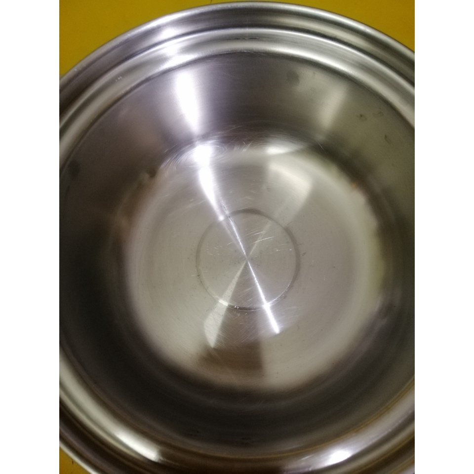 Quánh inox made in Japan nội địa Nhật, size 19cm, cao 8cm (mã 642), Dùng được bếp từ