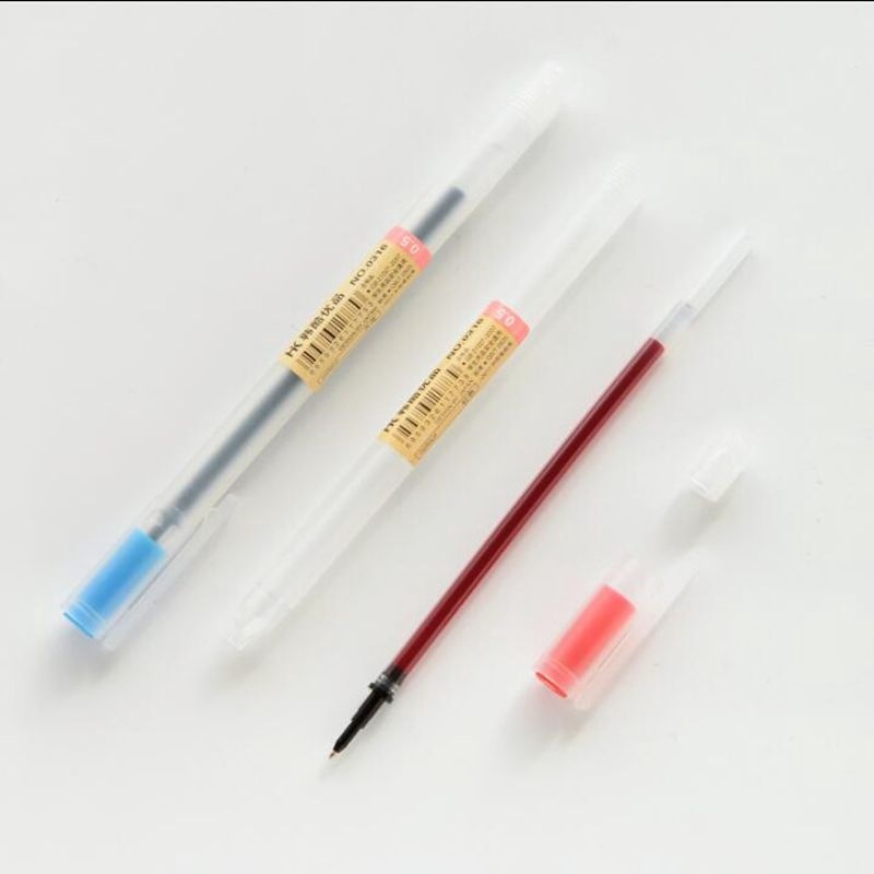 Set 12 bút mực gel “MUJI LOOK-ALIKE” 12 màu ngòi 0.5