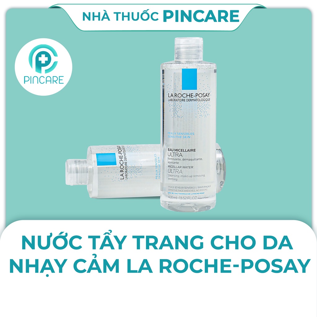 Nước tẩy trang cho da nhạy cảm La Roche Posay Eau Micellar Water- Hàng chính hãng - Nhà thuốc PinCare