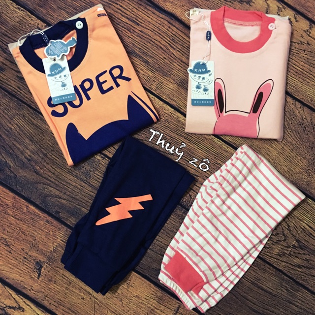 Bộ cotton 13 mẫu cho bé