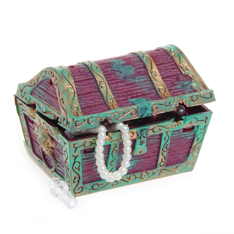 Phụ Kiện Trang Trí Hồ Cá Bằng Nhựa Kích Thước 2.4x1.8x1.7 Inch