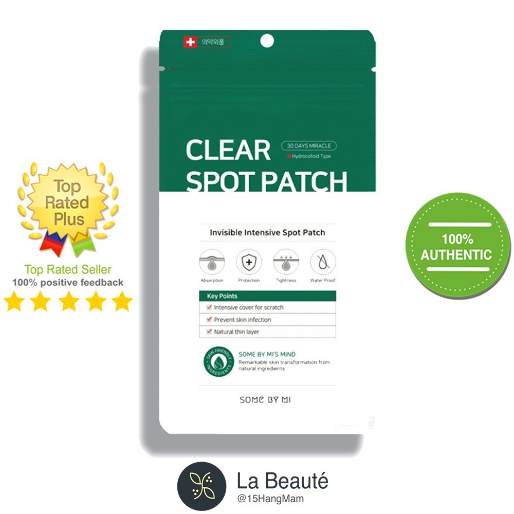 [Chính Hãng] Miếng Dán Ngừa Mụn - Some By Mi Clear Spot Patch (18 Miếng) | BigBuy360 - bigbuy360.vn