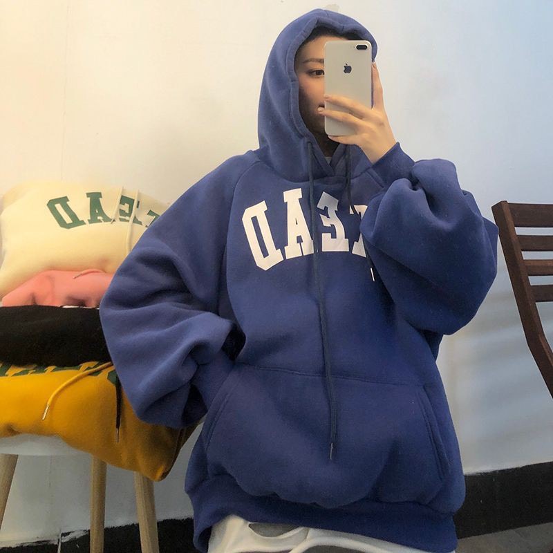 Áo hoodie nam nữ UNISEX In chữ STEAD chất nỉ bông dày dặn fom rộng- Áo nỉ mũ hoodie thu đông phong cách hàn quốc ulzzang