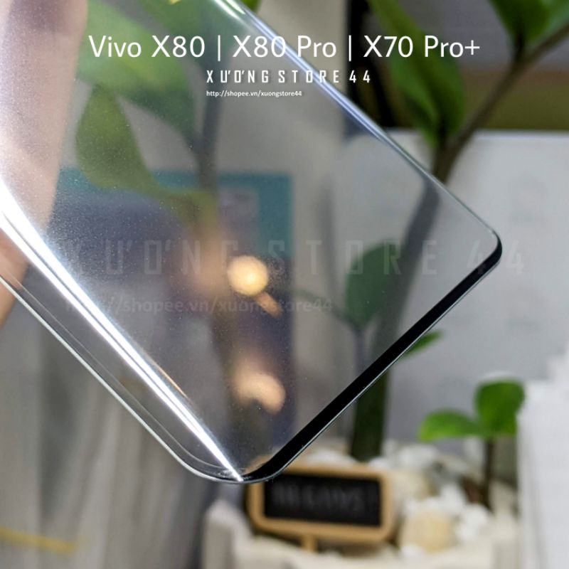 Kính cường lực keo viền Vivo X70 Pro, X70 Pro+/X80/X80 Pro