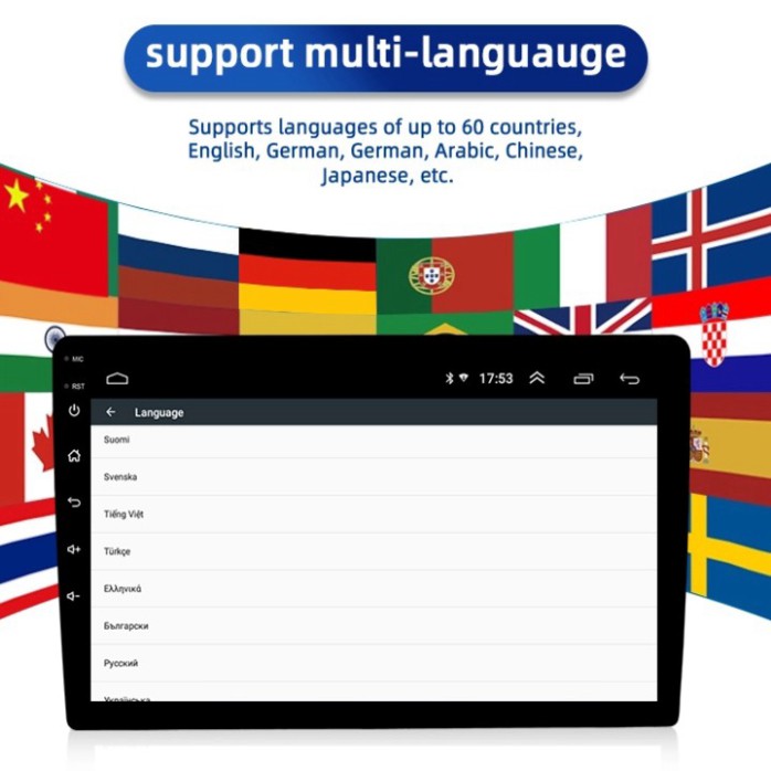 Sản Phẩm Màn hình DVD android 10.0, 4G, Wifi, Ram 3G, Rom 32G. Màn hình Qled 9 - 10 inch - Hàng Cao Cấp .