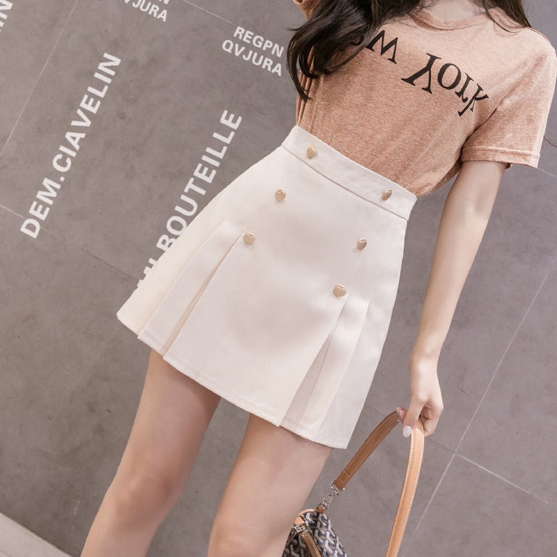 [Hàng order QC] HLCV03 Chân Váy Chữ A Xếp Ly Ngắn Kiểu Dáng Trẻ Trung 2021 | BigBuy360 - bigbuy360.vn