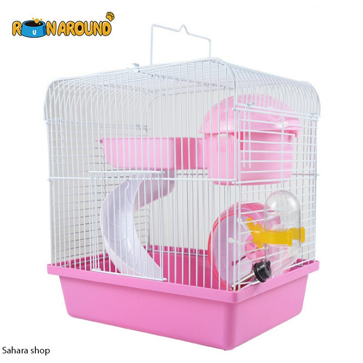 Lồng chuột hamster 2 tầng