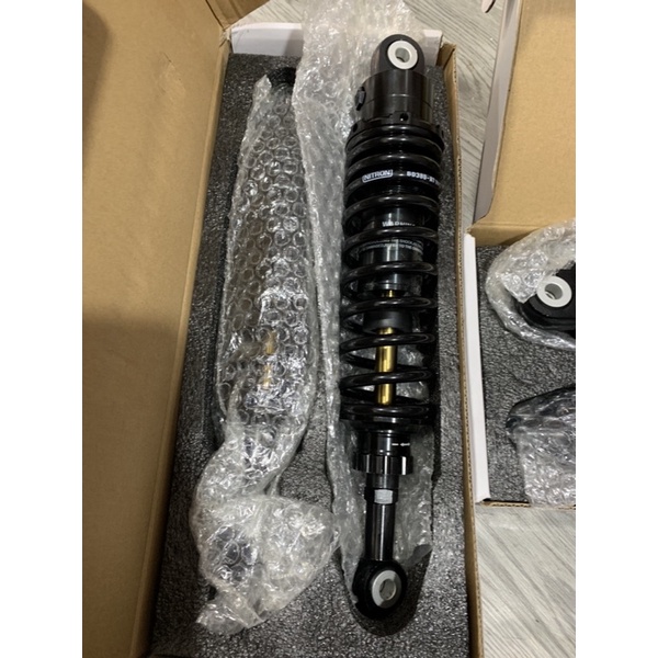 Phuộc sau xe honda 330mm đen ty vàng wave dream future