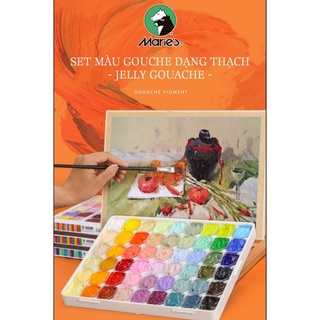 |SẴN| MÀU GOUACHE THẠCH - JELLY GOUACHE - MARIES