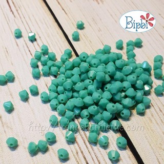 Hạt pha lê Tiệp màu xanh đục green tur