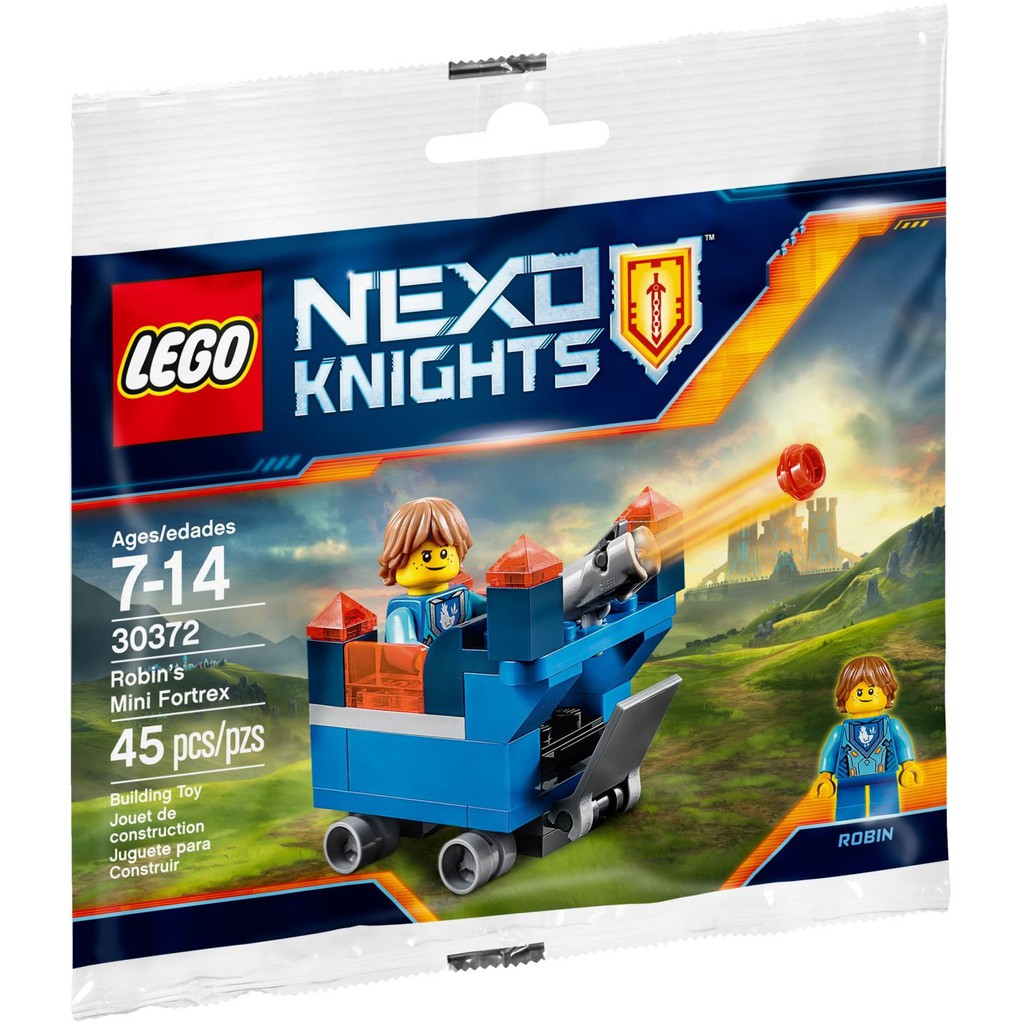LEGO 30372 Nexo Knights - Pháo Đài Mini Của Robin
