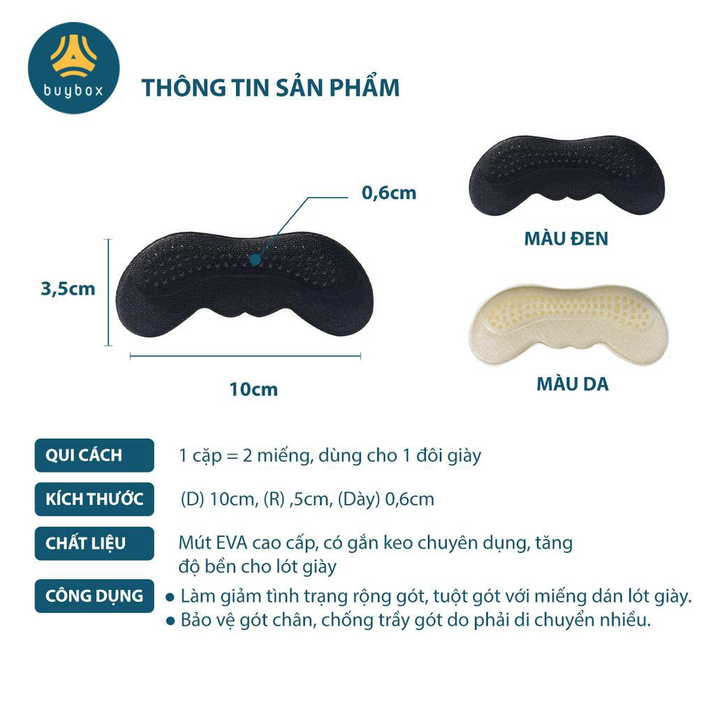 Bộ 3 mẫu lót mũi giày, gót giày, chống trượt chân về phía trước khi mang giày cao gót - Buybox - BBPK50_BBPK223_BBPK277
