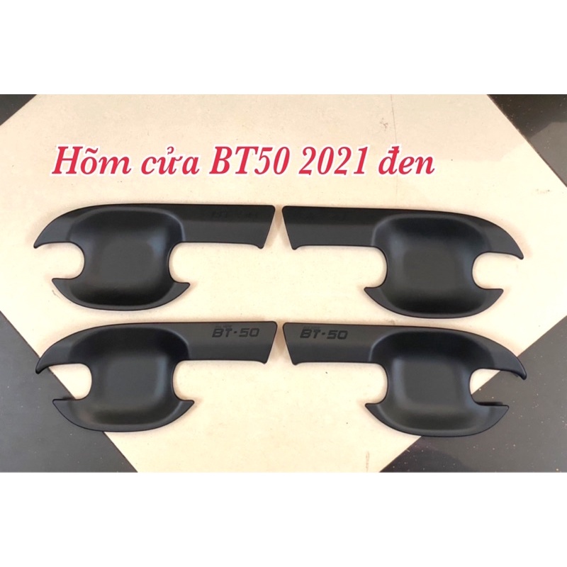 Hõm cửa theo xe Mazda BT50 2021 đen.