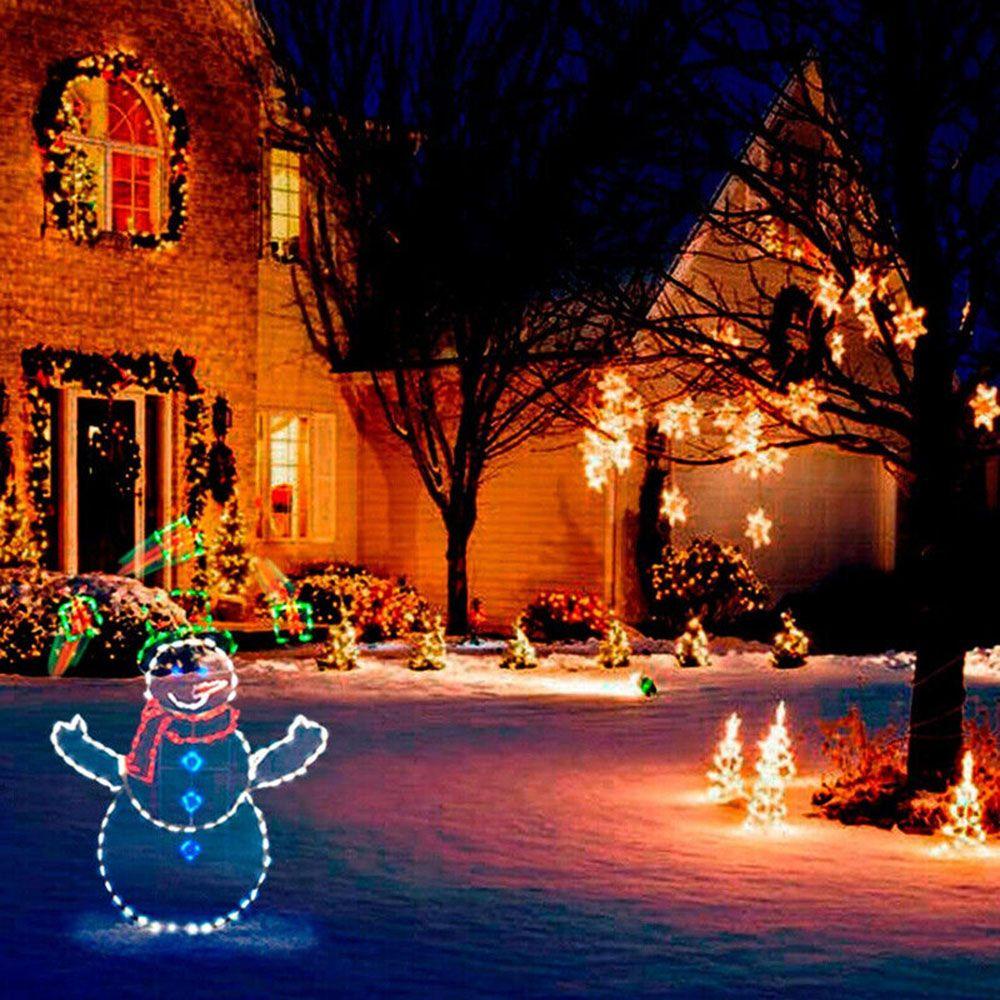 ESPO Đèn Hình Người Tuyết / Chim Cánh Cụt Trang Trí Năm Mới / Giáng Sinh