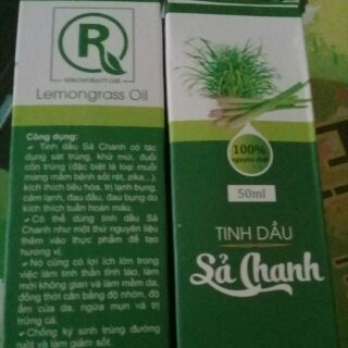 Combo 2 tinh dầu sả chanh
