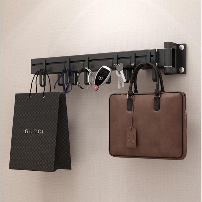 [Black Gold] Giá/Móc phơi quần áo giàn phơi đồ bằng NHÔM TẠO HÌNH, treo quần áo cho cả gia đình