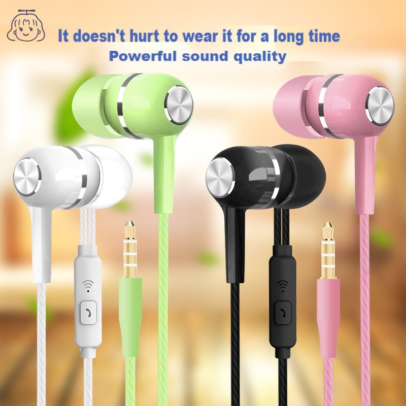 Tai Nghe Nhét Tai VPB S12 Có Micro 5D Âm Thanh Sống Động Chất Lượng Cao