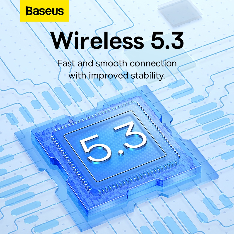 Tai nghe nhét tai không dây BASEUS WM02 bluetooth 5.3 TWS chống ồn